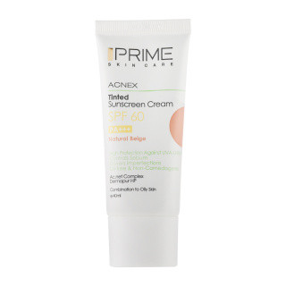 کرم ضدآفتاب رنگی SPF60 پرایم