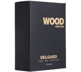 ادکلن مینیاتوری مردانه دلگادو مدل وود مونتین حجم ۲۵میل