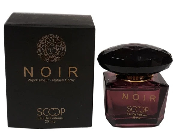 ادکلن جیبی (مینیاتوری) زنانه اسکوپ مدل ورساچه نویر (versace noir) حجم ۲۵ میل