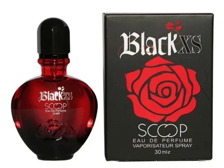 ادکلن جیبی (مینیاتوری) زنانه اسکوپ مدل بلک ایکس اس ( Black xs) حجم ۲۵میل