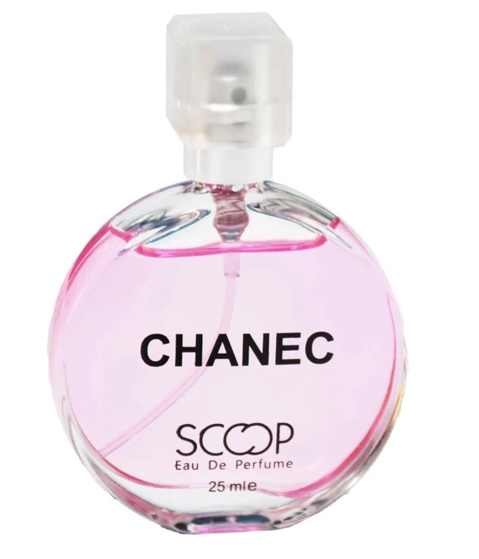 ادکلن جیبی (مینیاتوری) زنانه اسکوپ مدل شنل چنس ( chanel chance) حجم ۲۵ میل