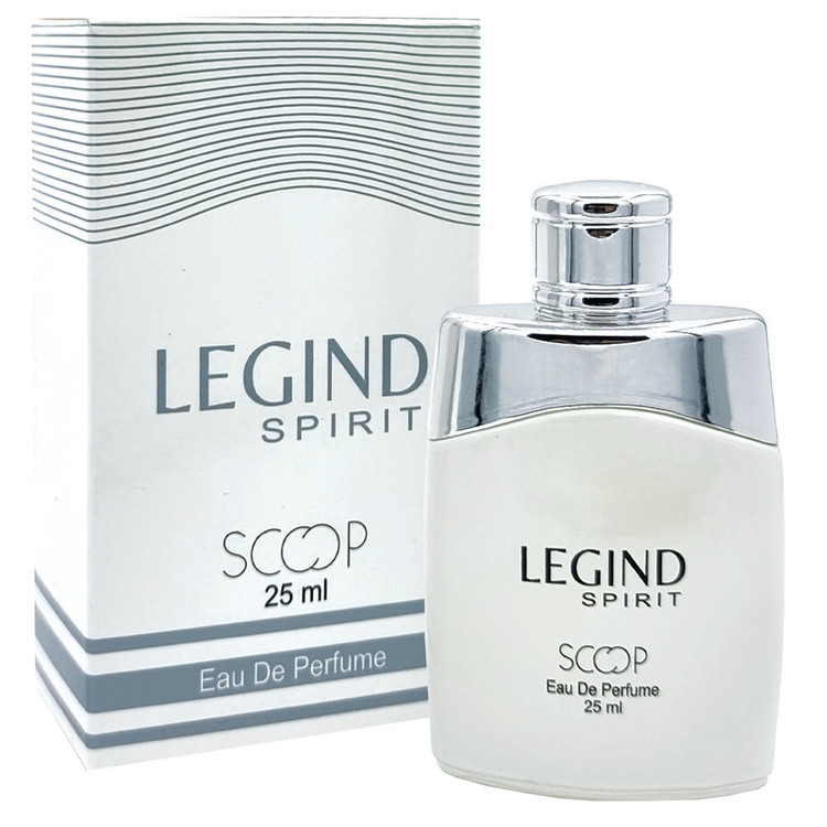 ادکلن جیبی (مینیاتوری) مردانه اسکوپ مدل لجند اسپریت (Legend Spirit) حجم ۳۰ میل