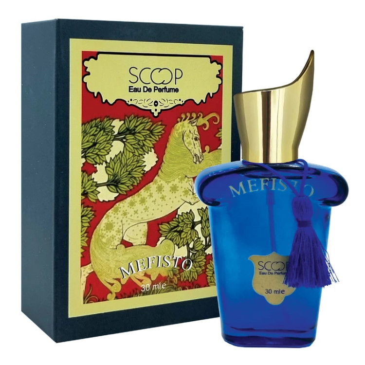 ادکلن جیبی (مینیاتوری) مردانه اسکوپ مدل کازاموراتی مفیستو (Casamorati Mephisto) حجم ۳۰ میل