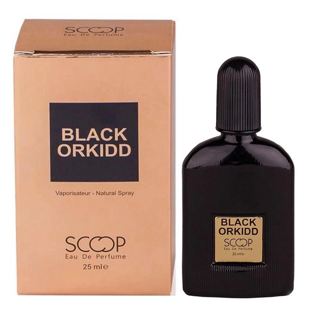 ادکلن جیبی (مینیاتوری) زنانه اسکوپ مدل بلک ارکید (Black Orchid ) حجم ۲۵ میل