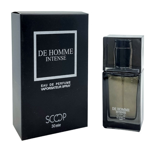ادکلن جیبی (مینیاتوری) مردانه اسکوپ مدل دهوم اینتنس (de homme intense) حجم ۳۰ میل