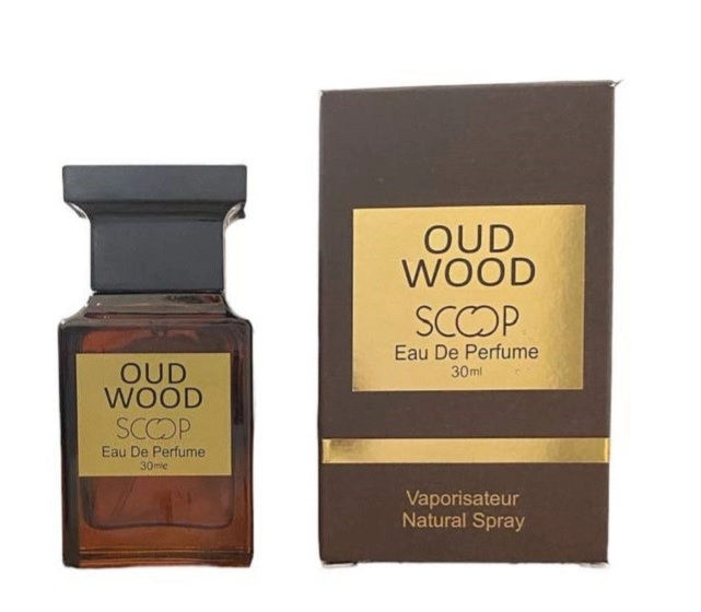 ادکلن جیبی (مینیاتوری) مردانه اسکوپ مدل تامفورد عود وود (Tom Ford Oud Wood) حجم ۳۰ میل