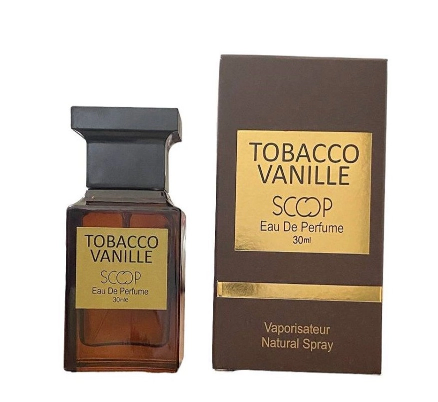 ادکلن جیبی (مینیاتوری) مردانه اسکوپ مدل تامفورد توباکو وانیلا (Tom Ford Tobacco Vanille) حجم ۳۰ میل