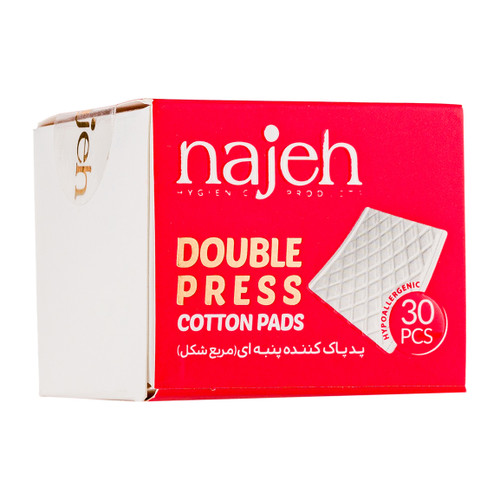 پد آرایش پاک کن ناژه مدل خشک بسته 30 عددی