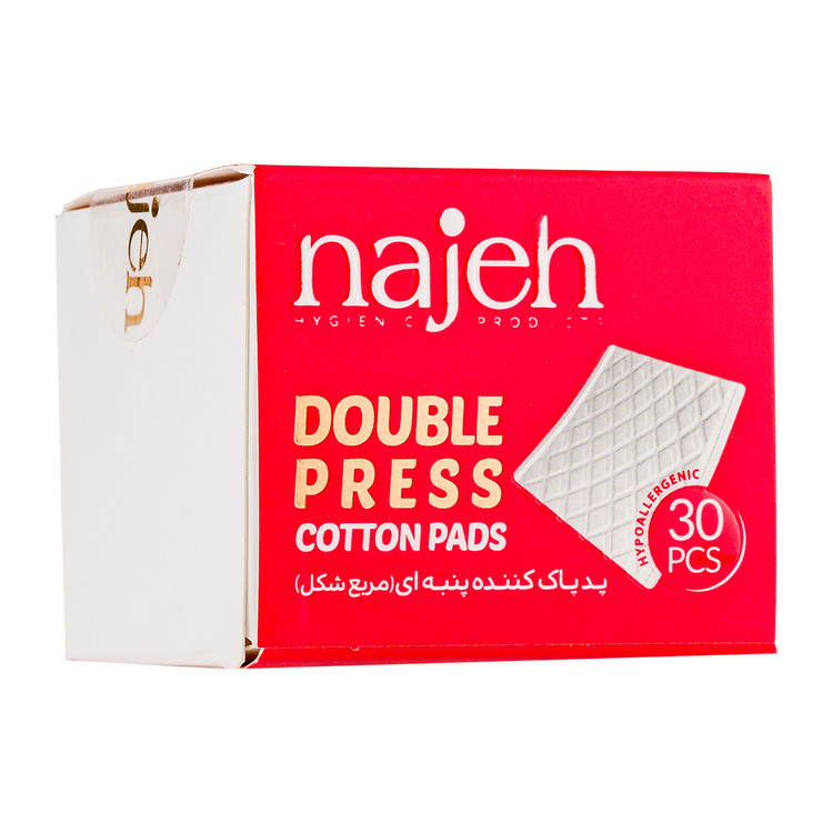 پد آرایش پاک کن ناژه مدل خشک بسته 30 عددی