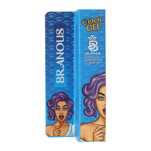 ژل ابرو برانوس مدل کول ژل