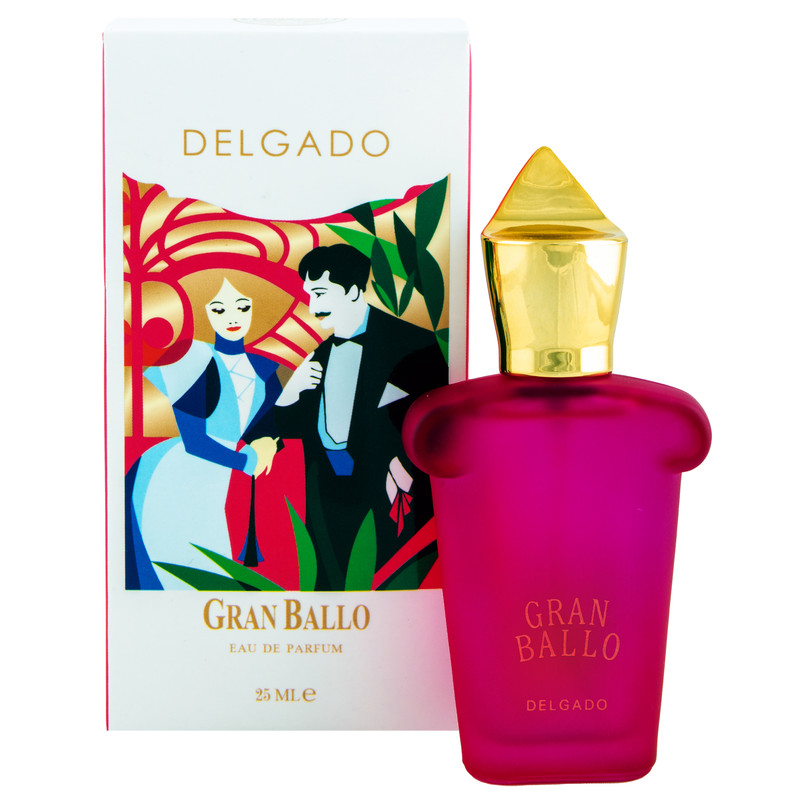 ادکلن زنانه مینیاتوری دلگادو مدل کازاموراتی گرن بالو حجم 25 میل